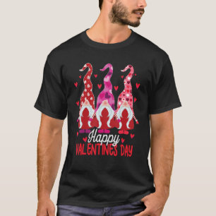 3格言バレンタインハートかわいいハッピーバレンタインDa Tシャツ