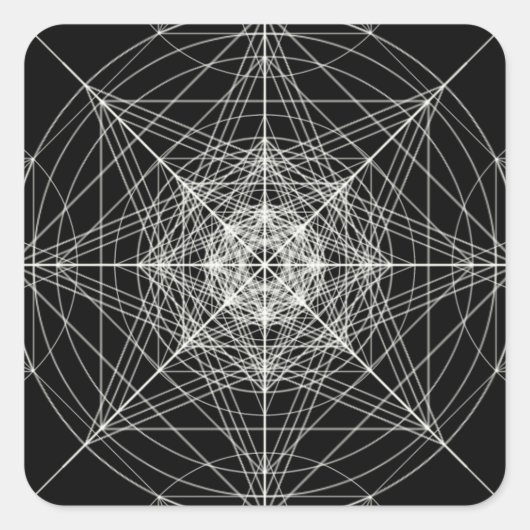 3次元の聖幾何学 スクエアシール (正面)
