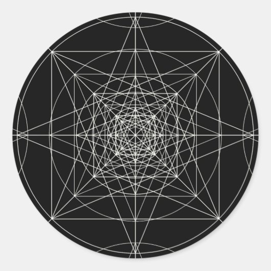 3次元の聖幾何学 ラウンドシール (正面)
