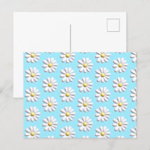 3次元デイジー花