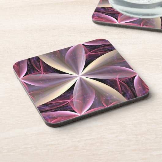 3次元ピンク コースター (左側)