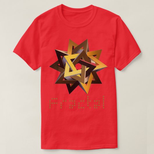 3次元フラクタル Tシャツ (デザイン正面)