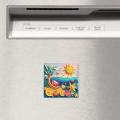 3次元熱帯果実 マグネット (インサイチュ (食洗機))