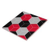 3次元立方パターン タイル (側面)