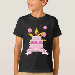 3歳のお誕生日ケーキ Tシャツ