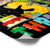 3歳のレックス3歳の男の子の恐竜の兄弟 ポスター (角)