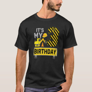 3歳の少年それが私の3歳の誕生日建築 Tシャツ