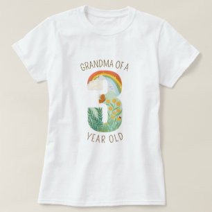 3歳の自然恋人のおばあちゃん Tシャツ