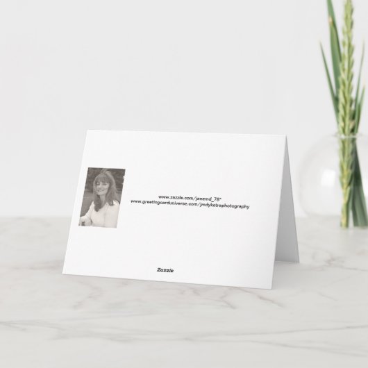 3歳の誕生日の孫娘 カード (裏面)