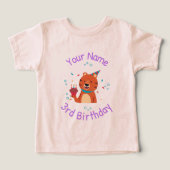 3歳の誕生日の虎 (デザイン正面)