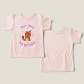 3歳の誕生日の虎 (デザイン正面&裏面)