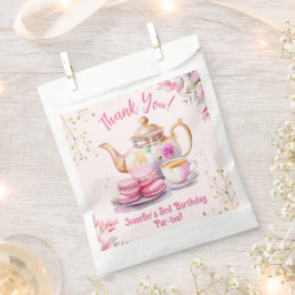 3歳の誕生日ティーパーティー お茶を3人で Tea For Three フェイバーバッグ