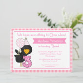 3歳の誕生日パーティの招待状誕生日クロウ 招待状 (スタンド正面)