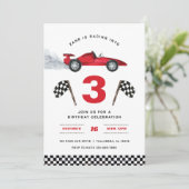 3歳の誕生日パーティーへ突入！ 招待状 (スタンド正面)