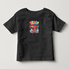 3歳の誕生日プレゼントに トドラーTシャツ