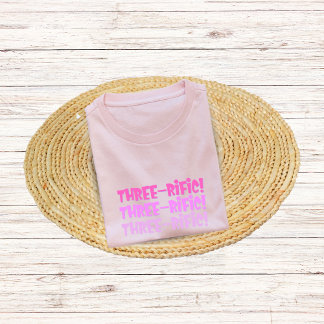 3歳の誕生日子供へシャツ トドラーTシャツ