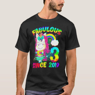 3歳ユニコーン3歳ユニコーンUnicorn Girl Sinc Tシャツ