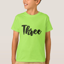 3歳3歳誕生日3歳 Tシャツ