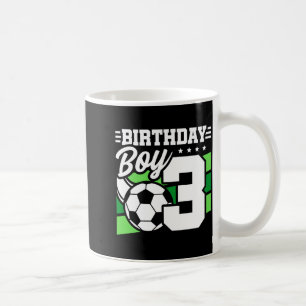 3歳 サッカー パーティー 3歳誕生日 男の子 コーヒーマグカップ