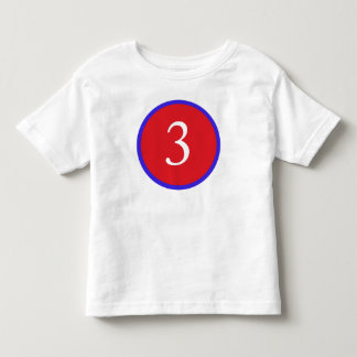3歳! トドラーTシャツ