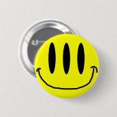 3注目された顔ボタン 缶バッジ (正面&裏面)