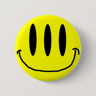 3注目された顔ボタン 缶バッジ