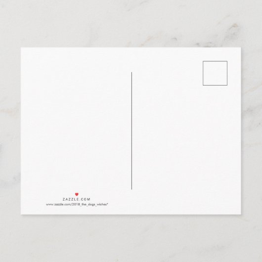 3漫画おもしろいイラストレーションピグイヤー誕生日PoC インビテーションポストカード (裏面)