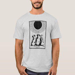 3犬「夜」Eclipse 2024 Tシャツ