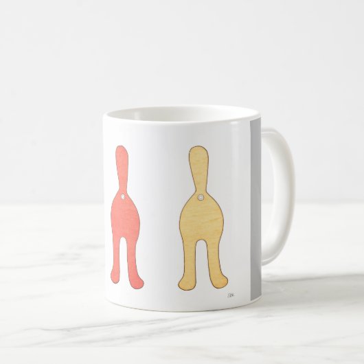 3猫お尻#1コーヒーマグ コーヒーマグカップ (正面右)