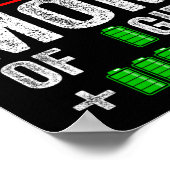 3男の子1女の子ギフトから子供の母の日誕生日 ポスター (角)