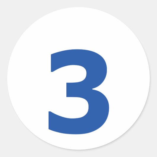 3番だ! ラウンドシール (正面)