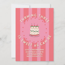 3番は甘くて良い – 第三誕生日