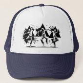 3番目のお尻B&W キャップ (正面)