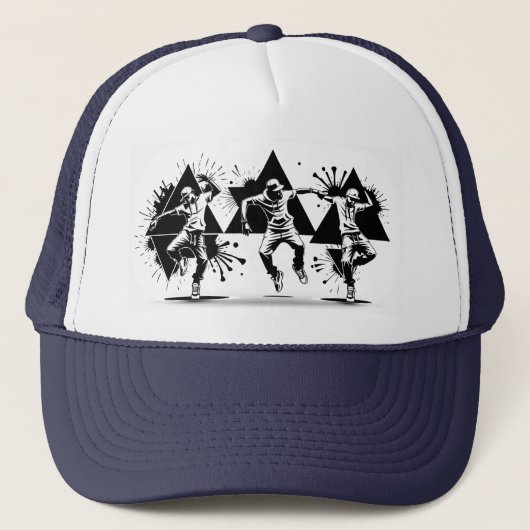 3番目のお尻B&W キャップ (正面)