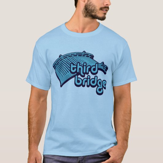 3番目のブリッジ。 blue&blue tシャツ (正面)