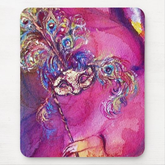 3番目のマスク，詳細 マウスパッド (正面)