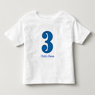3番目の少年、子供の名前 トドラーTシャツ