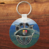 3番目の特殊部隊グリーンベレーツグループソンKeychain キーホルダー (正面)