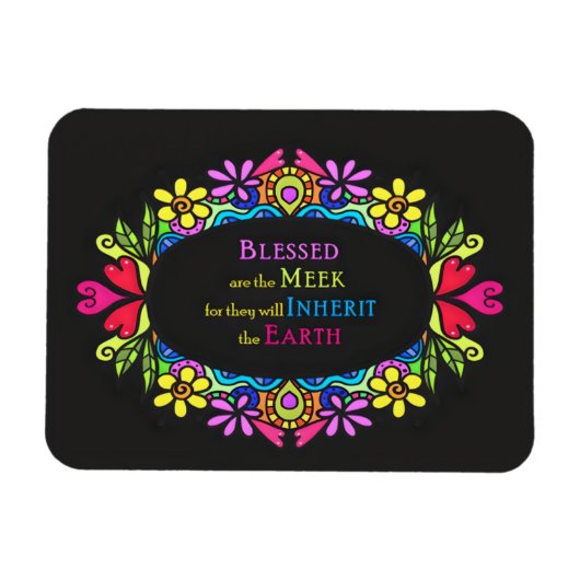 3番目の美賛美度- Are the Meek マグネット (横)