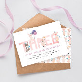 3番目の誕生日パーティー、3小さな豚ビッグバートオオカミ 招待状