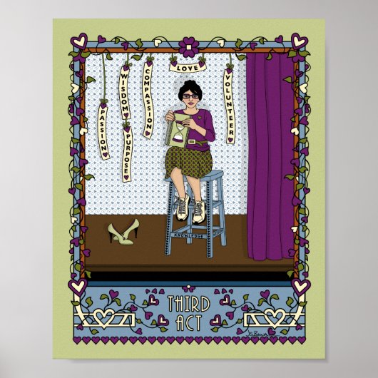 3番目のAct_A_プリント8"x10" ポスター (正面)