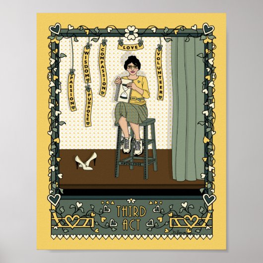 3番目のAct_C_プリント8"x10" ポスター (正面)