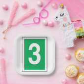 3番目 ペーパープレート (パーティー)