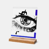 3番 アクリルサイン (傾斜)