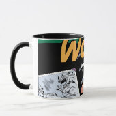 3疑問に思ルームの女性ボックス マグカップ (左)