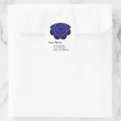 「3眼チャクラを開く」住所 シール (バッグ)