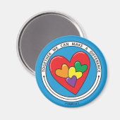 3磁石2.25インチの違いを同時に作ることができる マグネット (正面/裏面)