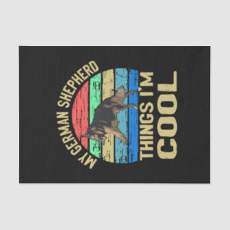 3私のドイツの羊飼い私はクールヴィンテージ 薄葉紙