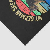 3私のドイツの羊飼い私はクールヴィンテージ 薄葉紙 (詳細)