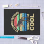 3私のドイツの羊飼い私はクールヴィンテージ 薄葉紙 (クラフト)